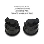 USA American Flag LED Turn Signals Lights Set Amber Smoked Lens for 2007 - 2018 Jeep Wrangler JK JKU - GENSSI Lighting