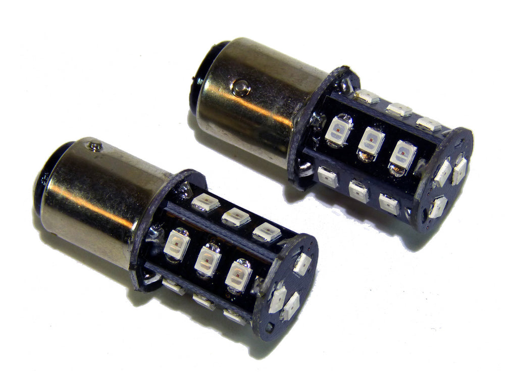 1157 LED Bulb with Brake Light Flasher Flashing Pattern (2 Pack) Lighting