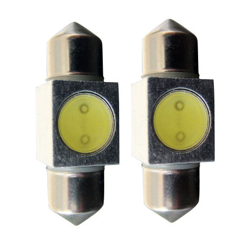 31mm DE3175 3022 3021 1W Festoon LED Dome Map Bulb (2 Pack) Default Title Lighting