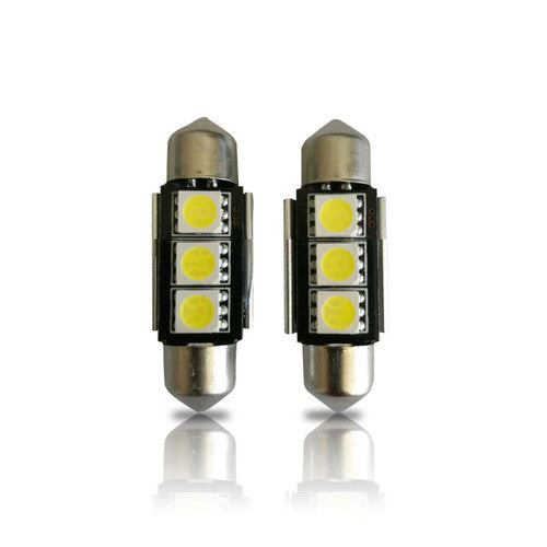 36mm 3423 3425 6411 6418 6423 6461 DE3425 CANBUS Festoon LED Bulbs (2 Pack) Default Title Lighting