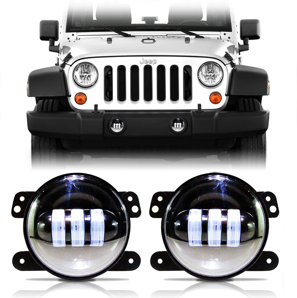 Headlight/Fog Light/Tail Light Package Deal for Jeep Wrangler JK 2007-2018 Lighting