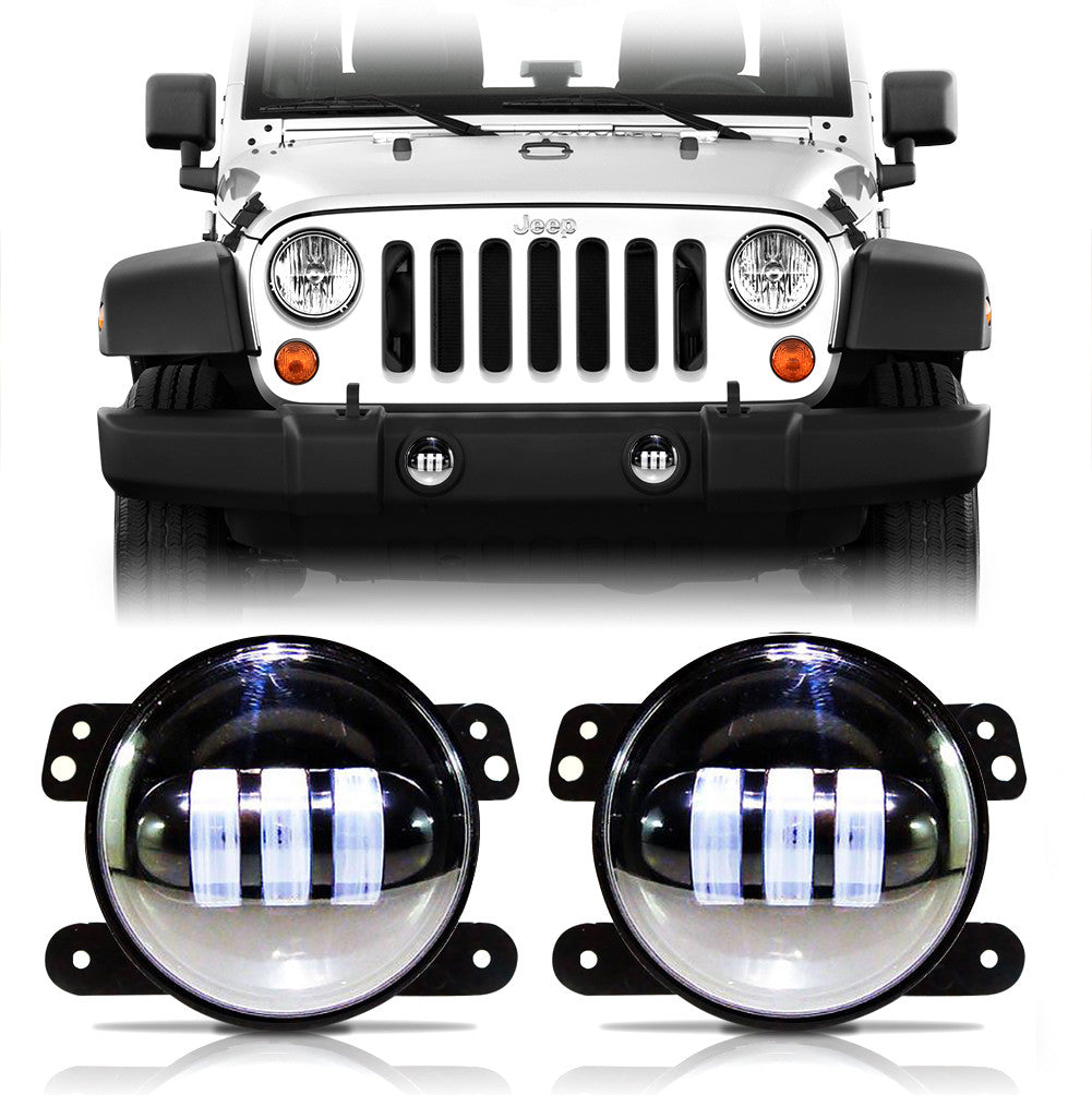 LED Fog Lamps for Wrangler JK 2007-2018 Lighting