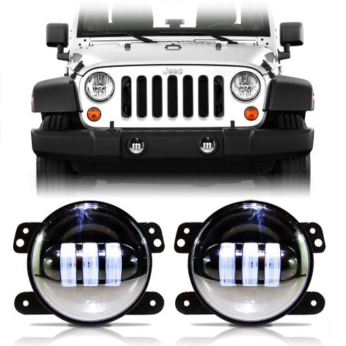 LED Fog Lamps for Wrangler JK 2007-2018 Default Title Lighting