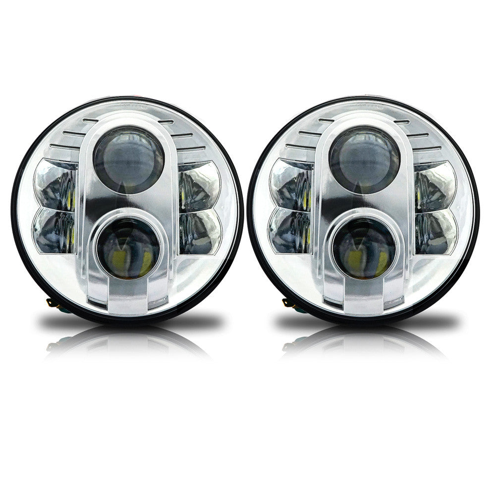 APOLLO Chrome Projector LED Headlights for Wrangler 1996-2018 Lighting