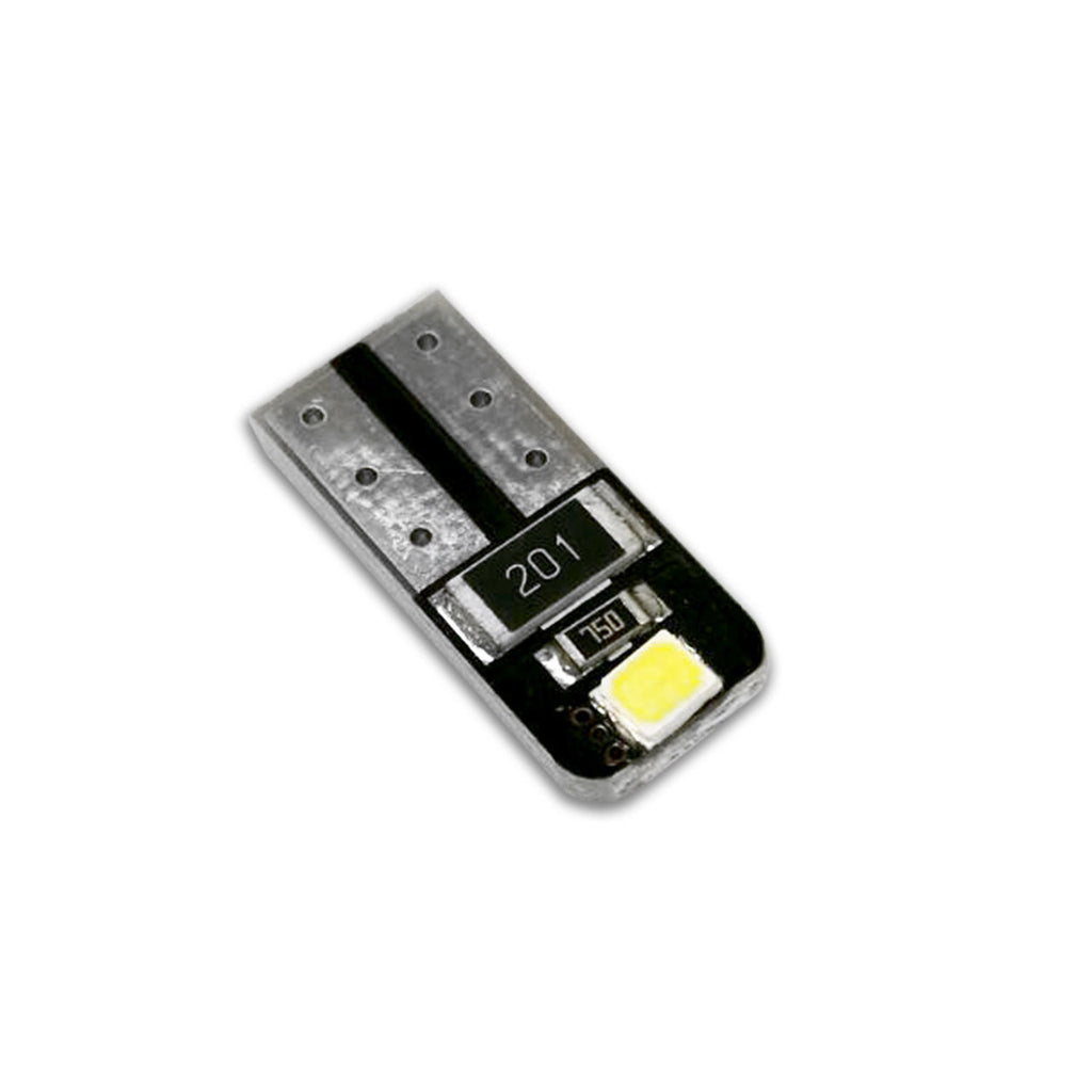 194 168 W5W T10 LED Bulbs 2 SMD CANBUS Thin (2 Pack) Lighting
