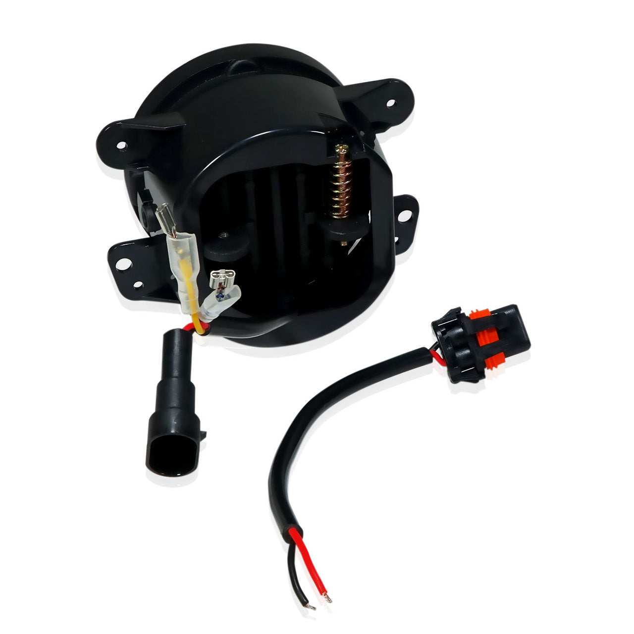 4 Inch LED Blue Halo Fog Lamp Lights For Jeep Wrangler JK Lighting