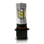 PSX26W 12278 H28W 100W LED Fog Lamp Bulbs (2 Pack) - GENSSI Lighting