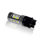 3157 3057 4157 3156 LED Tail Light Switch - Back Amber White Bulbs (2 Pack) - GENSSI Lighting