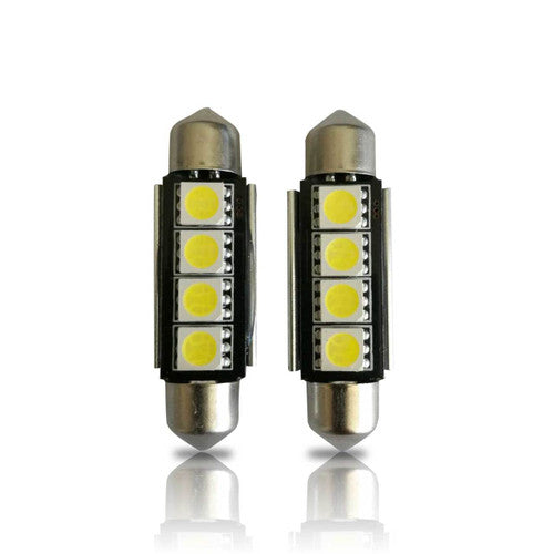 42mm 211-2 578 CANBUS 4-SMD Festoon LED Bulbs (2 Pack) Default Title Lighting