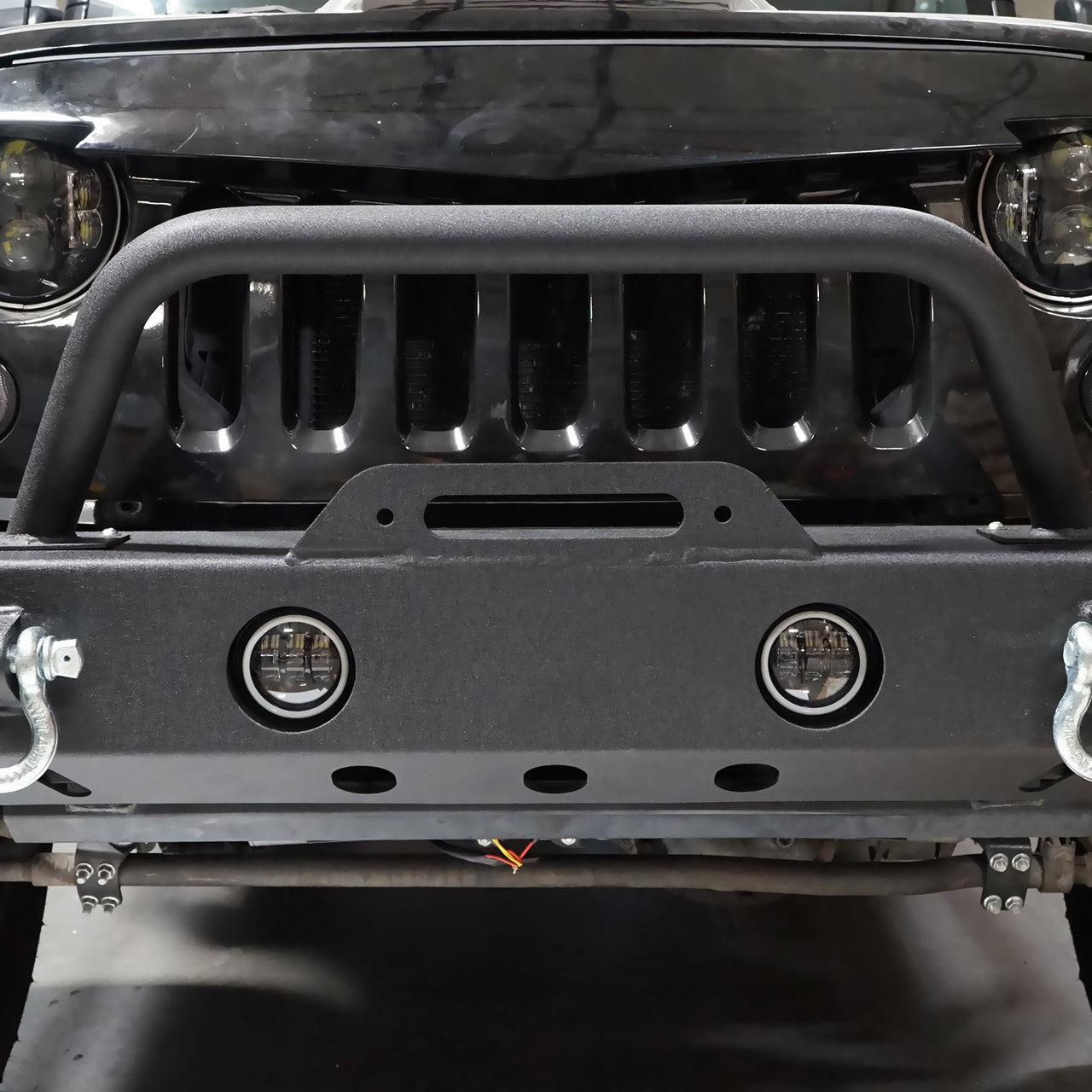 HALO White LED Fog Lamps for Wrangler JK 2007-2018 Lighting
