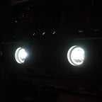 HALO White LED Fog Lamps for Wrangler JK 2007 - 2018 - GENSSI Lighting