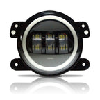 HALO White LED Fog Lamps for Wrangler JK 2007 - 2018 - GENSSI Lighting