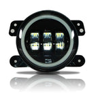 LED Halo Fog Lights for Jeep Wrangler JL Gladiator Rubicon Sahara - GENSSI Lighting