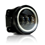 Stubby Rock Crawler Front Bumper with LED Fog Lamps for Wrangler JK 2007 - 2017 - GENSSI Bumper