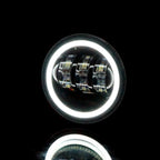 HALO White LED Fog Lamps for Wrangler JK 2007 - 2018 - GENSSI Lighting