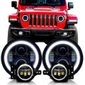 Halo Headlight Fog Light Combo for Wrangler Sport Sport S 2018 up Default Title Lighting