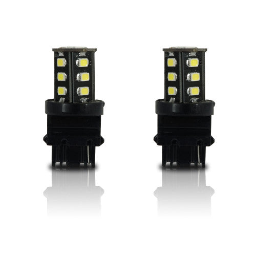 3056 3157 LED Bulb with Backup Reverse Light Flasher Flashing Pattern (2 Pack) Default Title Lighting