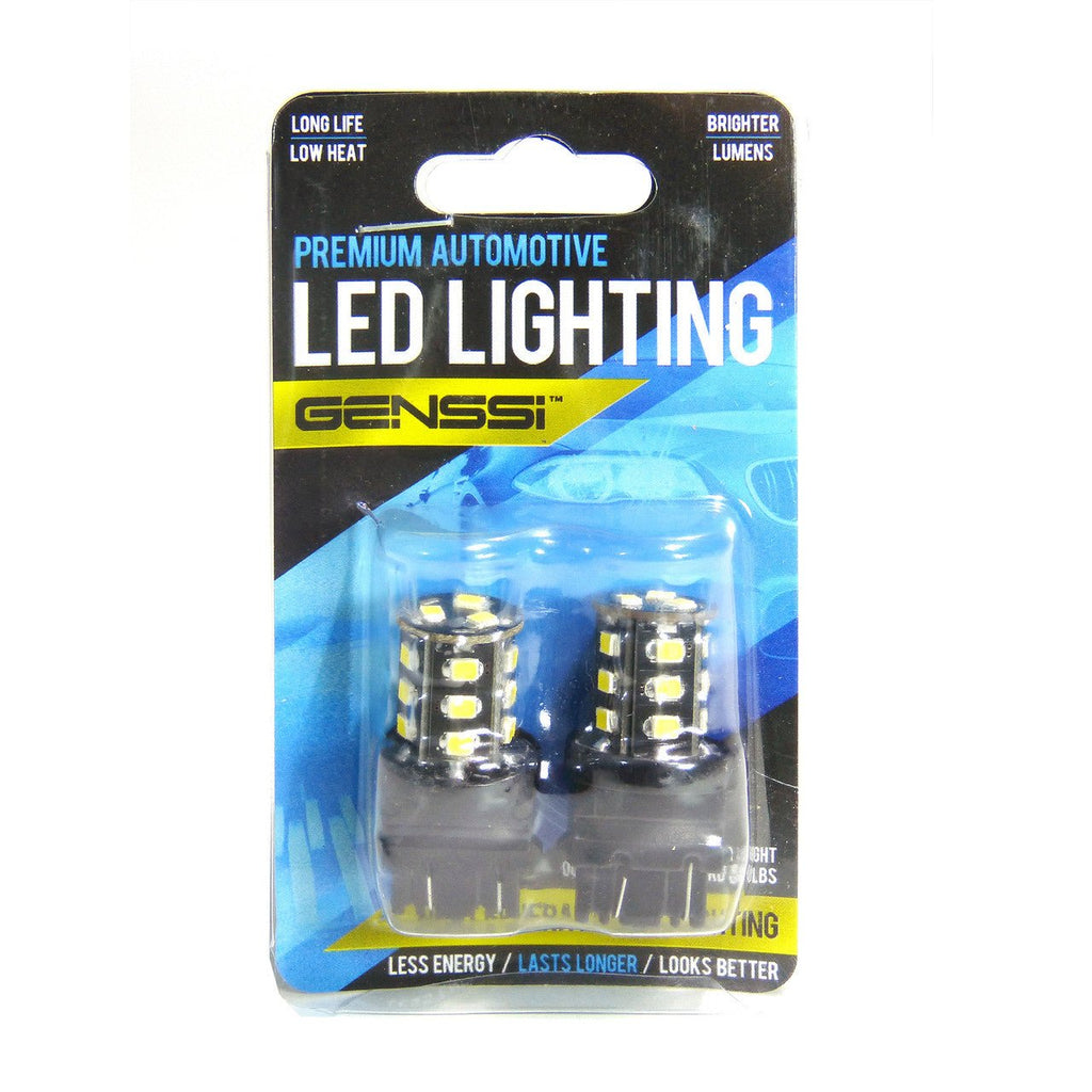 Back Bulbs 3157 3057 4157 3156 LED Tail Light Reverse Back Up Bulbs (2 Pack) – GENSSI