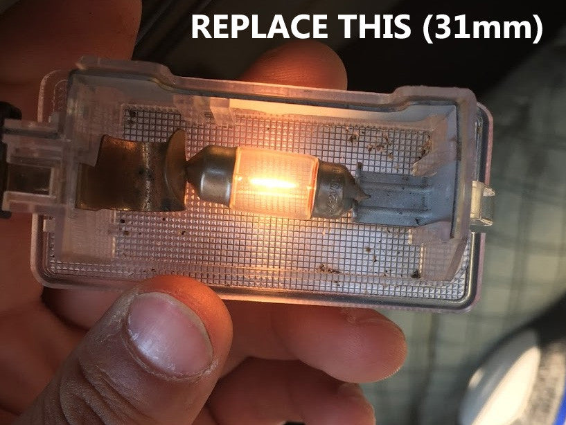 31mm DE3175 3022 3021 Festoon LED Dome Map Bulb (2 Pack) Lighting