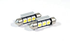 36mm 3423 3425 6411 6418 6423 6461 DE3425 CANBUS Festoon LED Bulbs (2 Pack) - GENSSI Lighting
