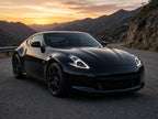 2009-2020 Nissan 370Z with black HID headlights installed