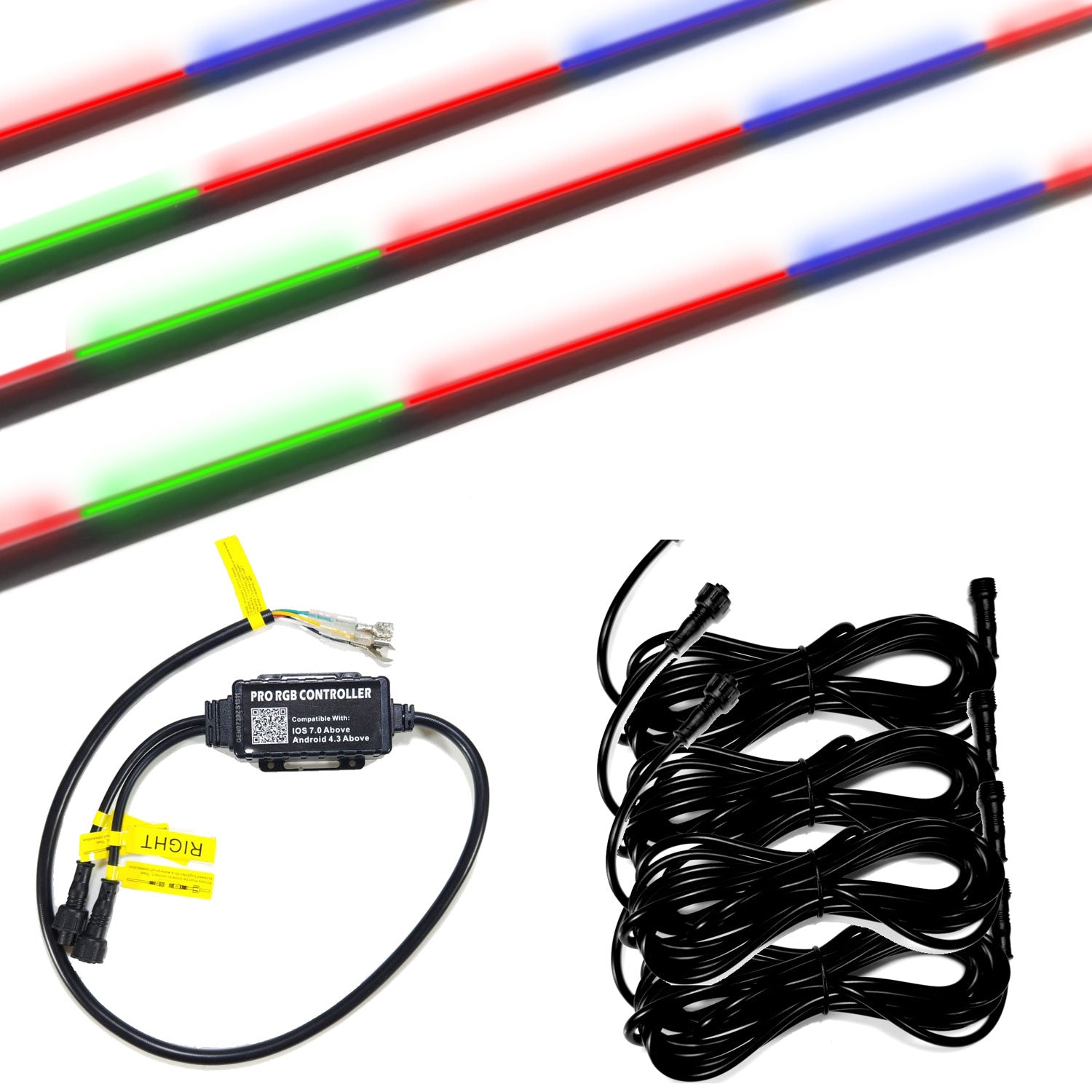 Interior Flow RGB LED Strip Kit for Jeep - GENSSI Interior Part