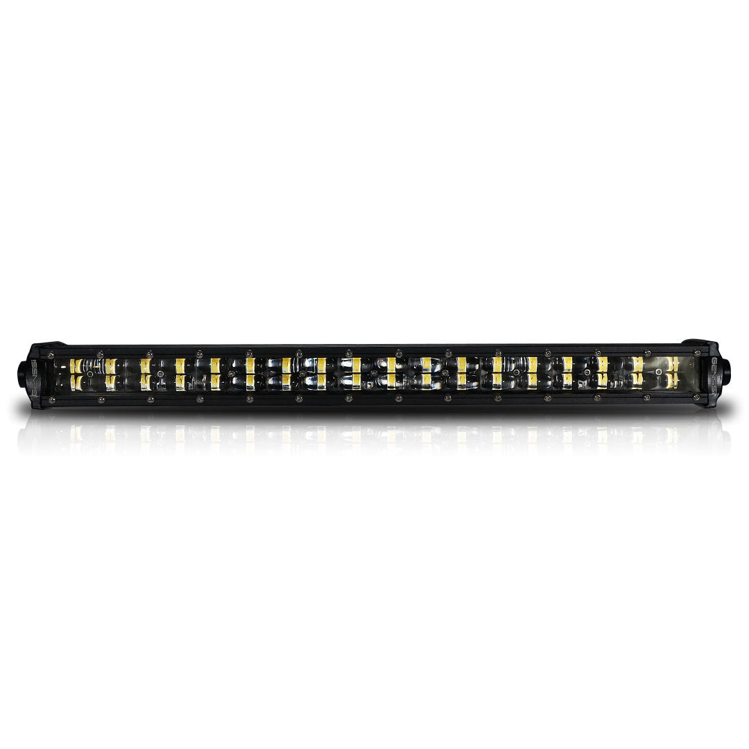 108W 20 Inches Black Spot/Flood Combo LED Light Bar Lighting