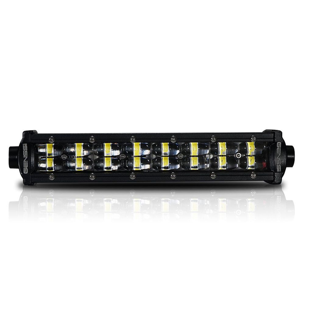 48W 8 Inches Black Spot/Flood Combo LED Light Bar Lighting