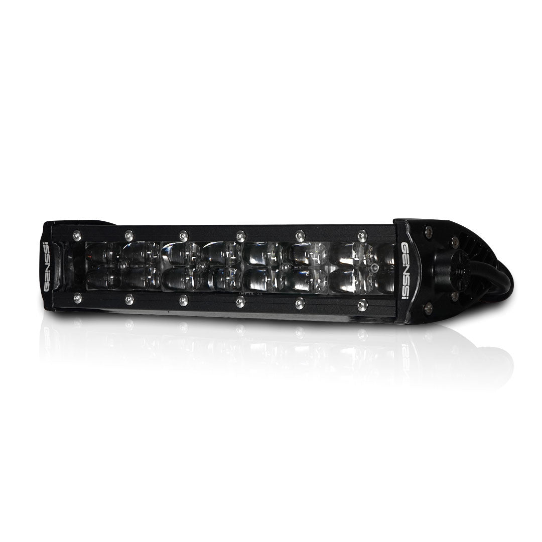 48W 8 Inches Black Spot/Flood Combo LED Light Bar Lighting