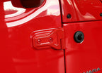 4 - Door and Engine Hood Hinge Cover Trim for Jeep Gladiator JT JL 2020 - 2021 Red - GENSSI Exterior Part