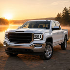 2016-2018 GMC Sierra 1500 with HID projector headlights installed
