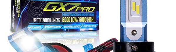 LED Headlight Kit Low Beam and High Beam Light Set Compatible with Chevy Silverado Sierra 1500 2500 3500 HD Lighting