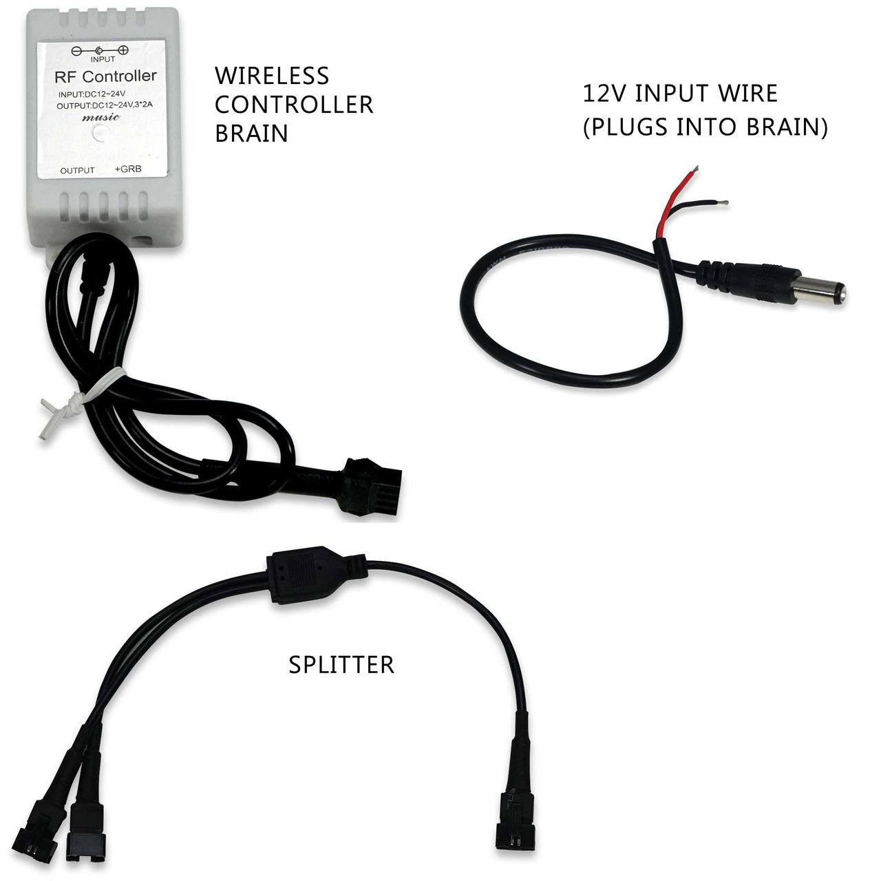 8 Module 48 LED RGB Color Wireless Exterior Truck Bed Rock Lights Lighting