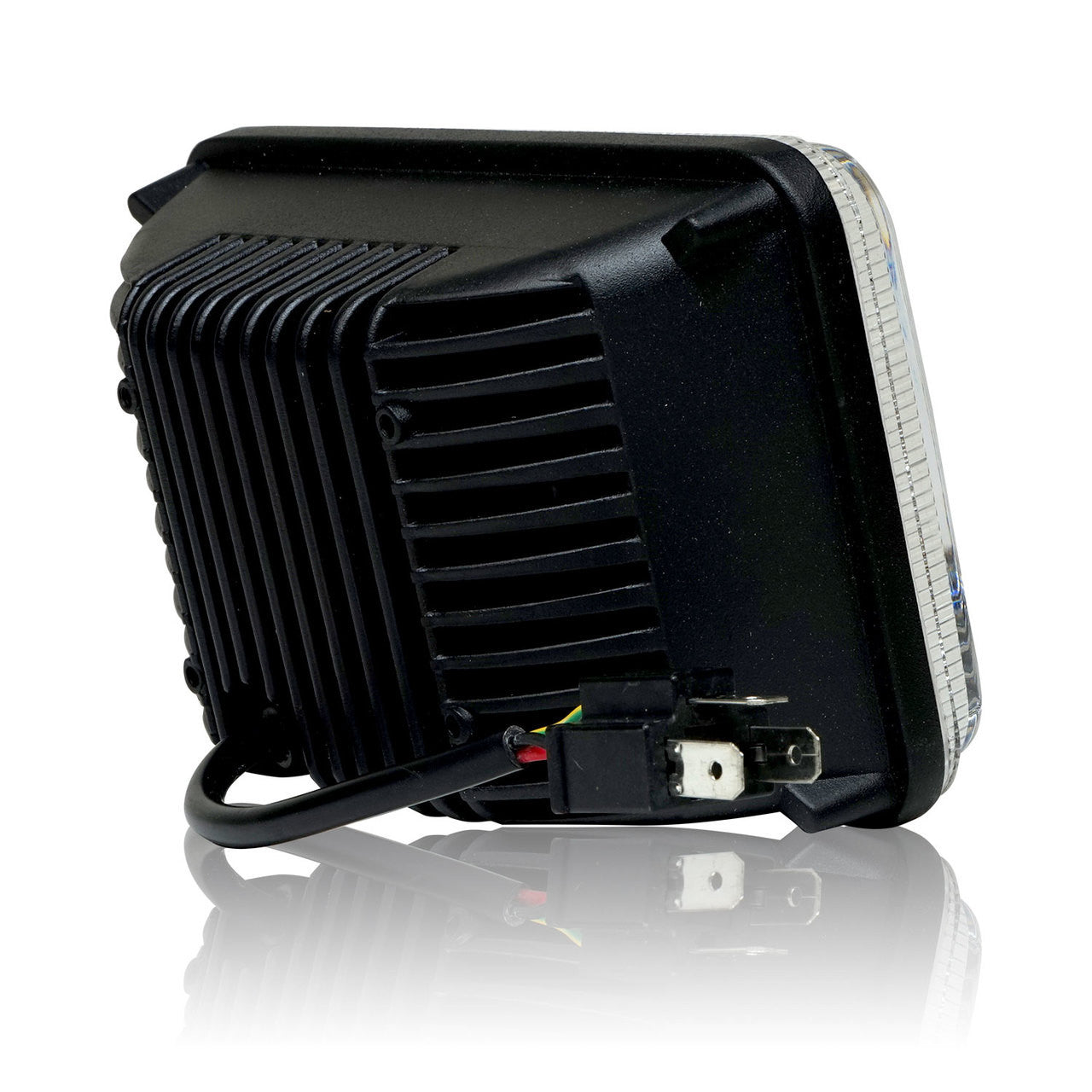 4x6 LED Array Headlights H4651 H4652 H4656 H4666 H6545 Chrome Set Lighting