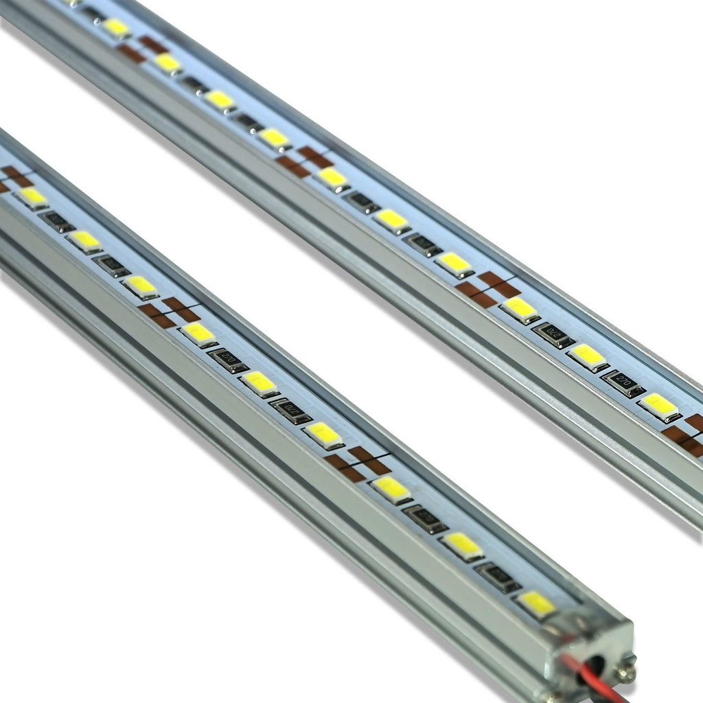 LED Tube Strip 50cm Aluminum Waterproof (2 Pack) Lighting