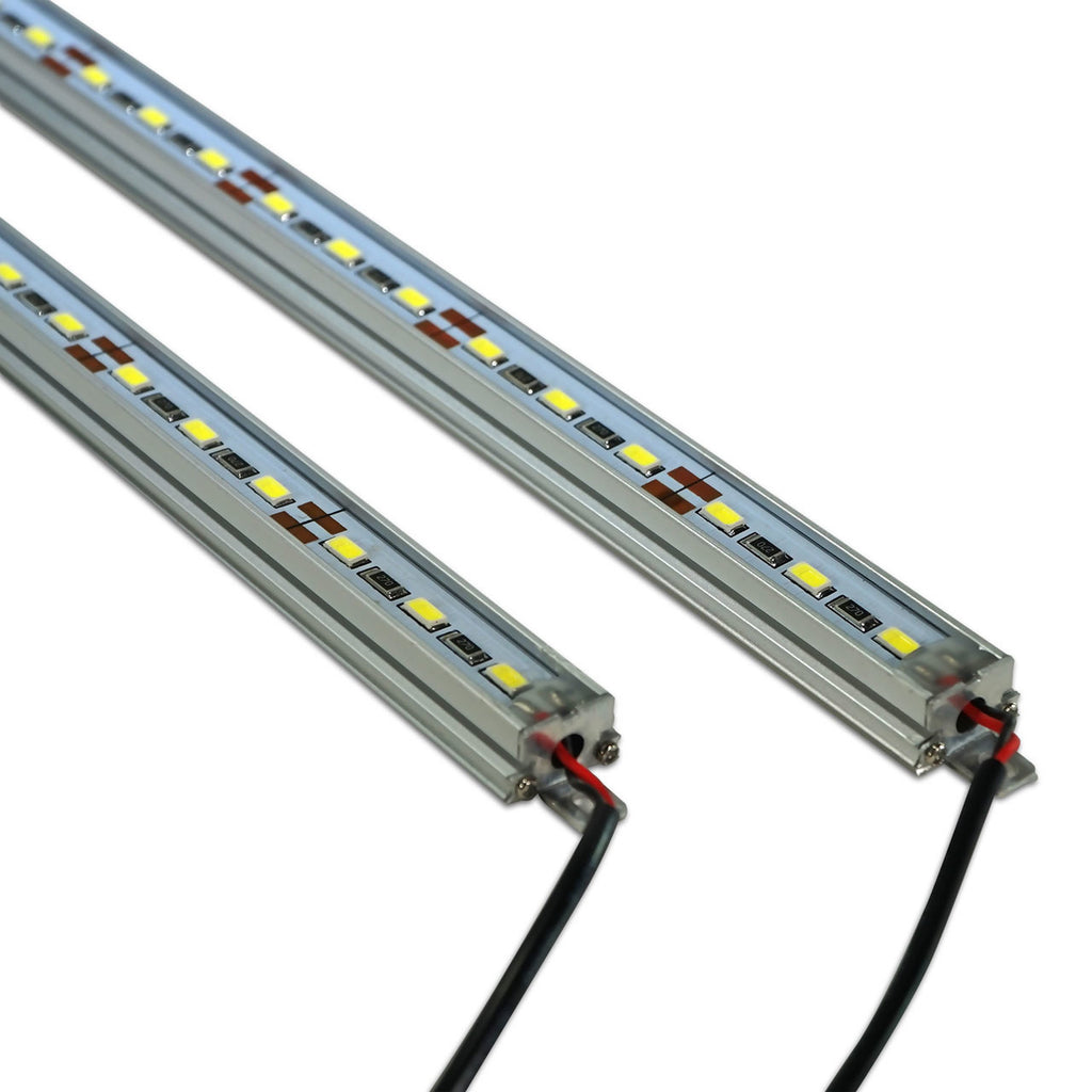 LED Tube Strip 50cm Aluminum Waterproof (2 Pack) Lighting