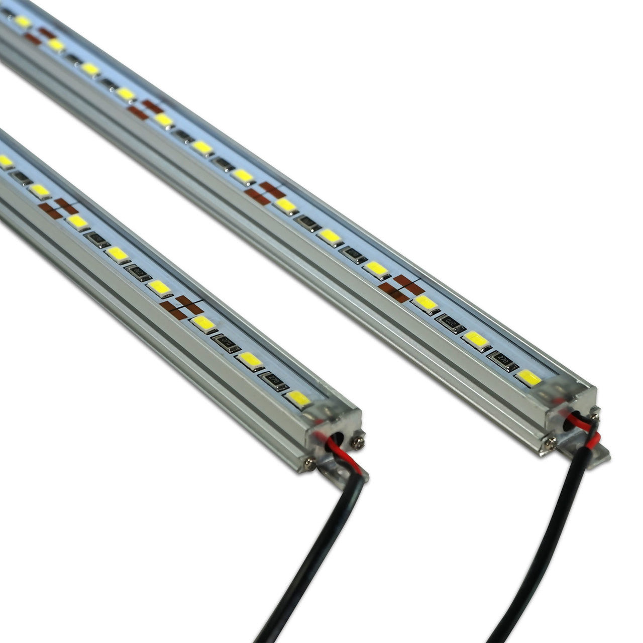 LED Tube Strip 50cm Aluminum Waterproof (2 Pack) Lighting