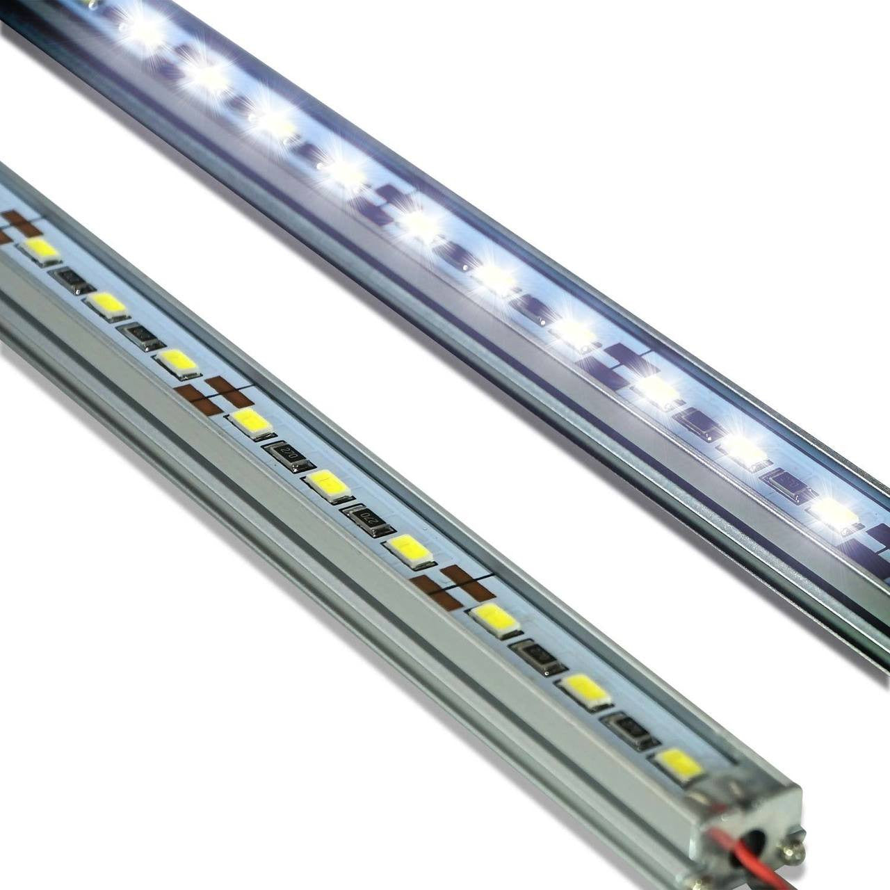 LED Tube Strip 50cm Aluminum Waterproof (2 Pack) Lighting