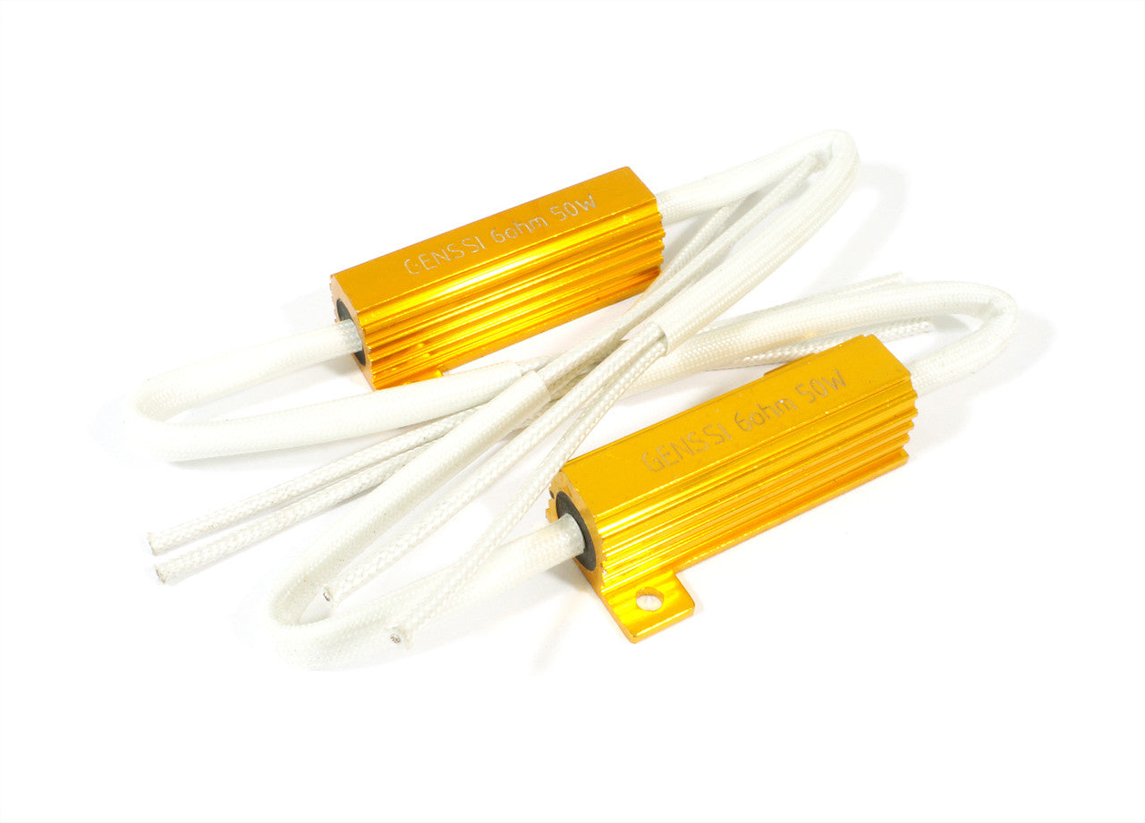50W Load Resistor Packs for HID LED Wiring (2 Pack) Lighting