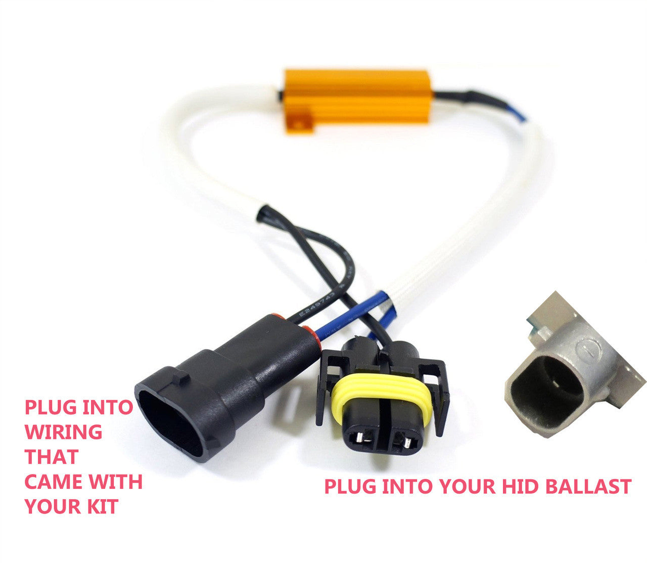 9006 50W Load Line Resistor Plug and Play (2 Pack) Electrical