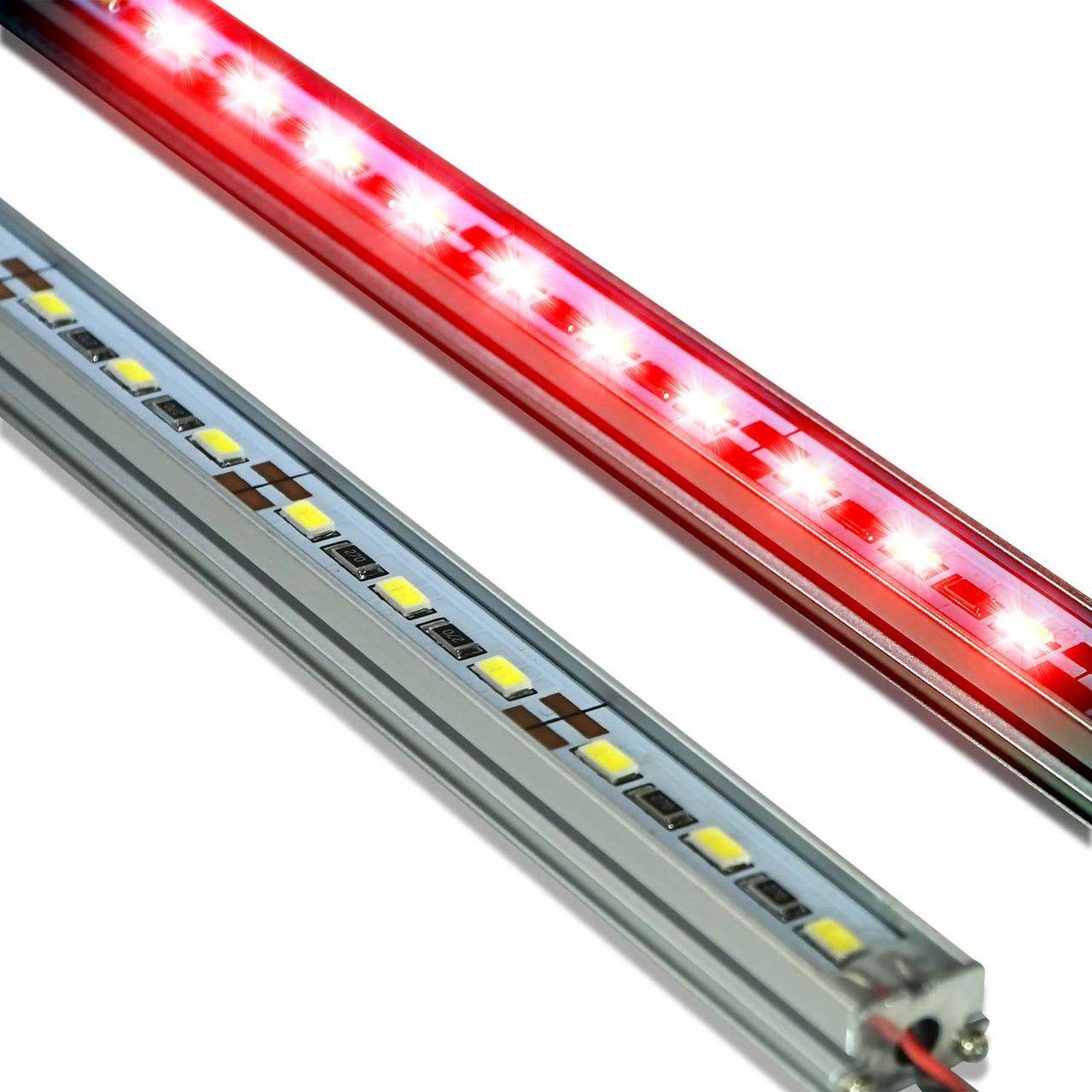 LED Tube Strip 50cm Aluminum Waterproof (2 Pack) Lighting