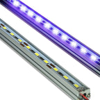 LED Tube Strip 50cm Aluminum Waterproof (2 Pack) - GENSSI Lighting