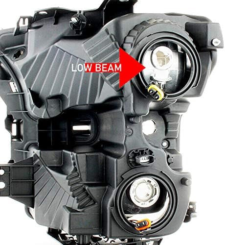 LED Headlamp Headlights Conversion Kit Compatible with Ford F150 2015-2017 Low Beam Lighting