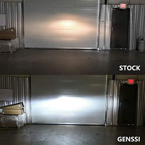 Genssi LED Headlight Kit Low Beam Light Set Compatible with Toyota Highlander 2011-2019 Lighting