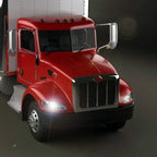 LED Conversion Kit Bulbs Compatible with Peterbilt 2000 - 2016 Truck Headlight Lamp High Low - GENSSI Lighting