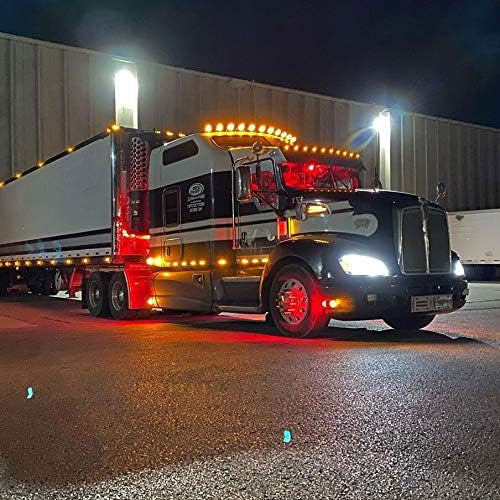 Genssi LED Low Beam Bulb Conversion Kit Compatible with Kenworth Truck T660 T600 T370 T270 T170 T470 T440 T880 Lighting