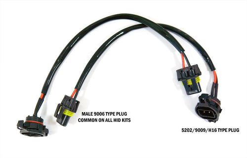 5202 2504 Power Wire for Fog Lamps (2 Pack) - GENSSI Electrical
