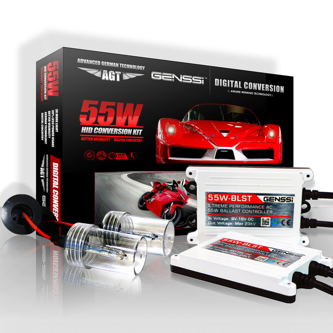 HID Kit Conversion X-treme Performance Xenon AC 55W Lighting