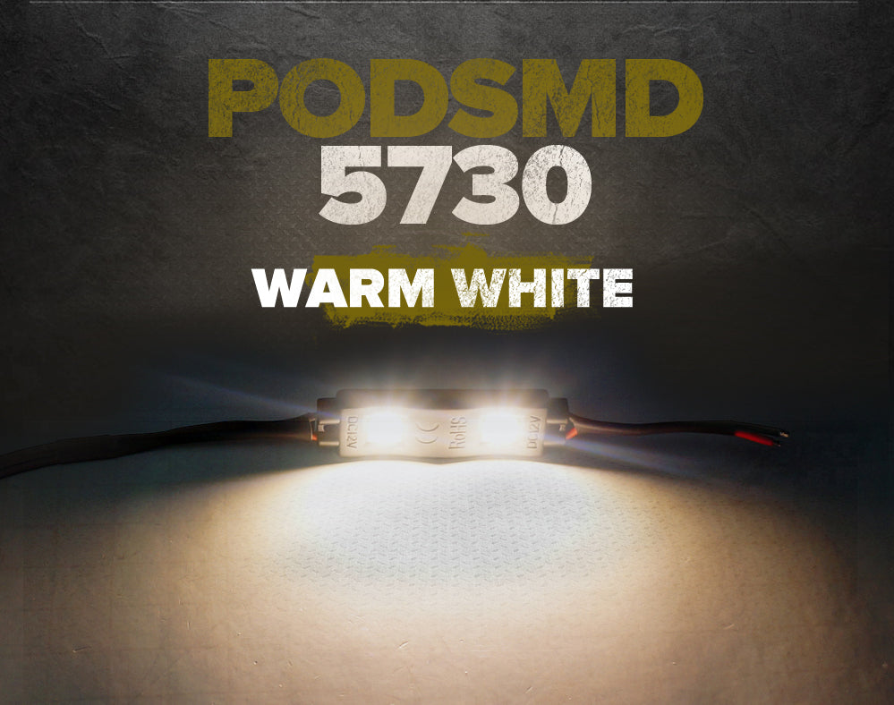 Xtreme LED Rock Lights 4 Piece Set Warm White Lighting