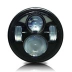 5.75 (5 3/4) Inch LED Black Projector Headlights Round Set - GENSSI Lighting
